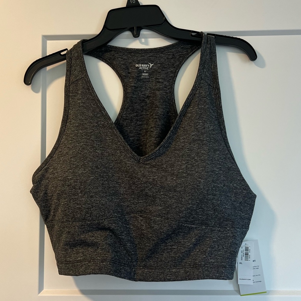 Old Navy Charcoal Sports Bra